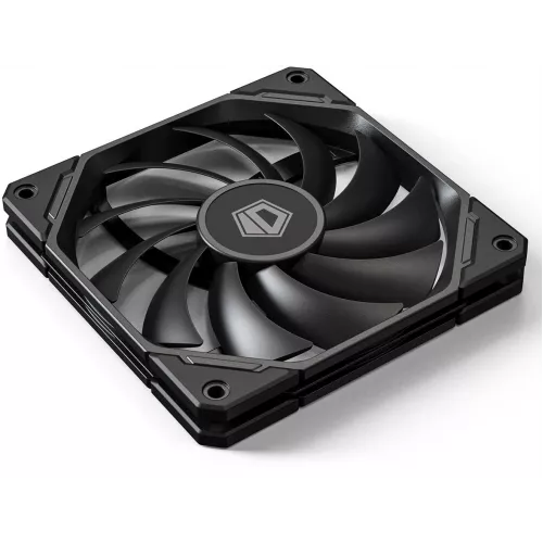 Вентилятор для корпуса ID-Cooling TF-12015-K 120х120x15 черный 4-pin 35дБ Ret