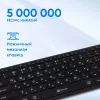 Клавиатура Оклик K614W черный USB беспроводная slim Multimedia Touch (1979327)