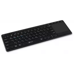 Клавиатура Оклик K614W черный USB беспроводная slim Multimedia Touch (1979327)