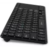 Клавиатура Оклик K614W черный USB беспроводная slim Multimedia Touch (1979327)