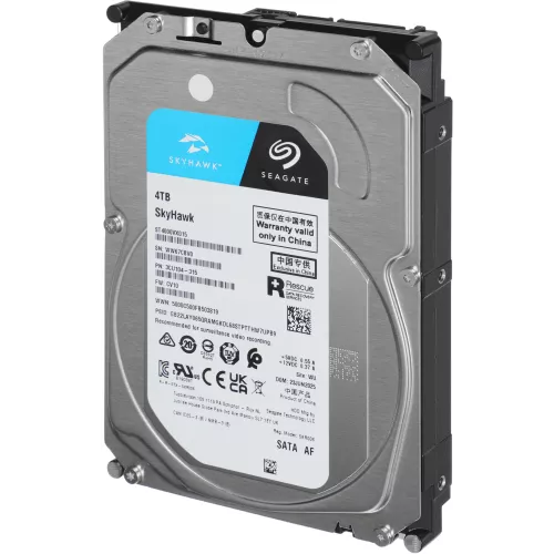 Жесткий диск Seagate SATA-III 4TB ST4000VX015 Surveillance Skyhawk 4KN (5400rpm) 256Mb 3.5"