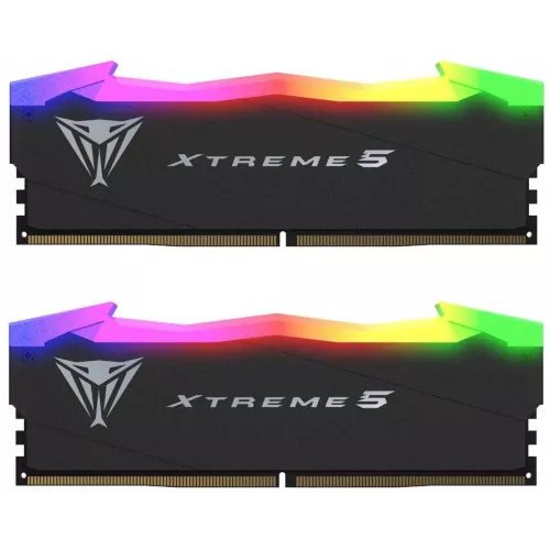 Память DDR5 2x24GB 7600MHz Patriot PVXR548G76C36K Viper Xtreme 5 RGB RTL Gaming PC5-60800 CL36 DIMM 288-pin 1.45В с радиатором Ret