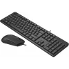 Клавиатура + мышь A4Tech KR-3330 клав:черный мышь:черный USB