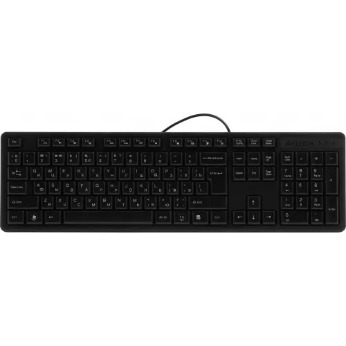 Клавиатура + мышь A4Tech KR-3330 клав:черный мышь:черный USB