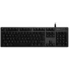 Клавиатура Logitech G512 Carbon Red Linear механическая черный USB Multimedia for gamer LED (920-009374)