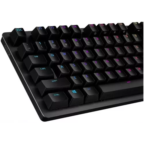 Клавиатура Logitech G512 Carbon Red Linear механическая черный USB Multimedia for gamer LED (920-009374)