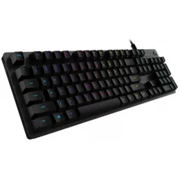 Клавиатура Logitech G512 Carbon Red Linear механическая черный USB Multimedia for gamer LED (920-009374)