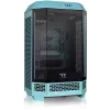 Корпус Thermaltake The Tower 300 Turquoise голубой без БП mATX 8x120mm 6x140mm 2xUSB3.0 audio bott PSU