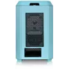 Корпус Thermaltake The Tower 300 Turquoise голубой без БП mATX 8x120mm 6x140mm 2xUSB3.0 audio bott PSU