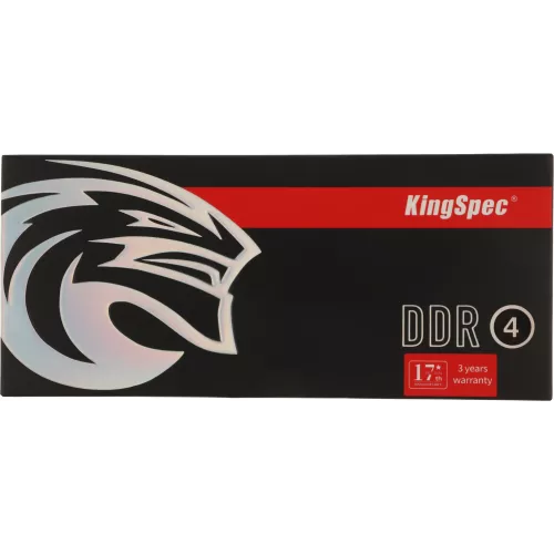 Память DDR4 8GB 3200MHz Kingspec KS3200D4P13508G RTL PC4-25600 CL17 DIMM 288-pin 1.35В dual rank Ret