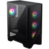 Корпус MSI MAG Forge 120A черный без БП ATX 2x120mm 2xUSB3.0 audio bott PSU