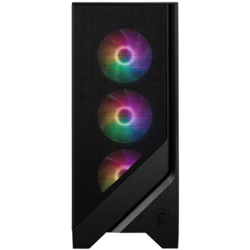 Корпус MSI MAG Forge 120A черный без БП ATX 2x120mm 2xUSB3.0 audio bott PSU