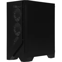 Корпус MSI MAG Forge 120A черный без БП ATX 2x120mm 2xUSB3.0 audio bott PSU