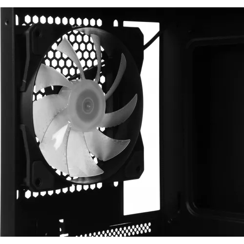Корпус MSI MAG Forge 120A черный без БП ATX 2x120mm 2xUSB3.0 audio bott PSU