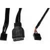 Корпус MSI MAG Forge 120A черный без БП ATX 2x120mm 2xUSB3.0 audio bott PSU