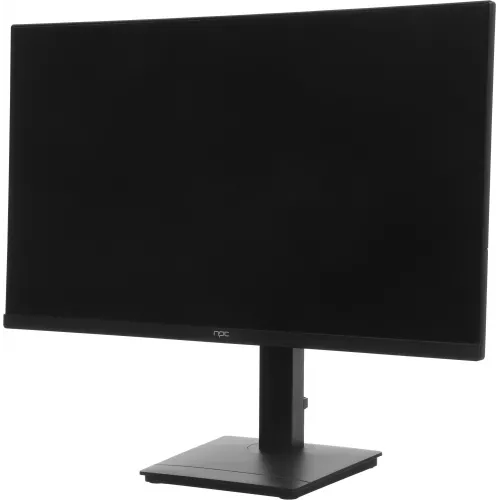 Монитор NPC 27" MF2712-B черный IPS LED 4ms 16:9 HDMI M/M Cam матовая HAS Piv 1000:1 300cd 178гр/178гр 1920x1080 100Hz G-Sync FreeSync VGA DP FHD USB 7.9кг
