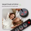 Сетевой фильтр Buro 500UNH-1.8-BG 1.8м (5 розеток) черный/серый (коробка)