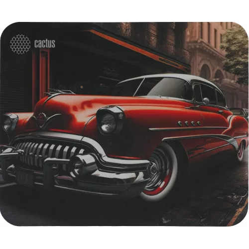 Коврик для мыши Cactus Red Car рисунок 300x250x2мм (CS-MP-P07M)