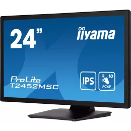 Монитор Iiyama 23.8" ProLite T2452MSC-B1 черный IPS LED 14ms 16:9 HDMI M/M матовая 400cd 178гр/178гр 1920x1080 60Hz DP FHD USB Touch 5.6кг