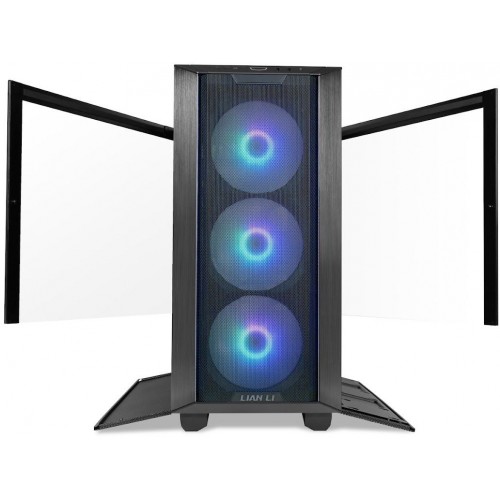 Корпус Lian-Li Lancool III RGB черный без БП ATX 10x120mm 3x140mm 2xUSB3.0 audio bott PSU