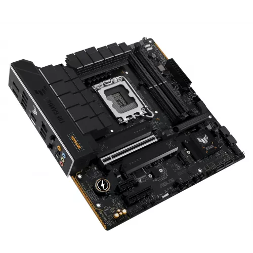 Материнская плата Asus TUF GAMING B760M-PLUS WIFI II Soc-1700 Intel B760 4xDDR5 mATX AC`97 8ch(7.1) 2.5Gg RAID+HDMI+DP