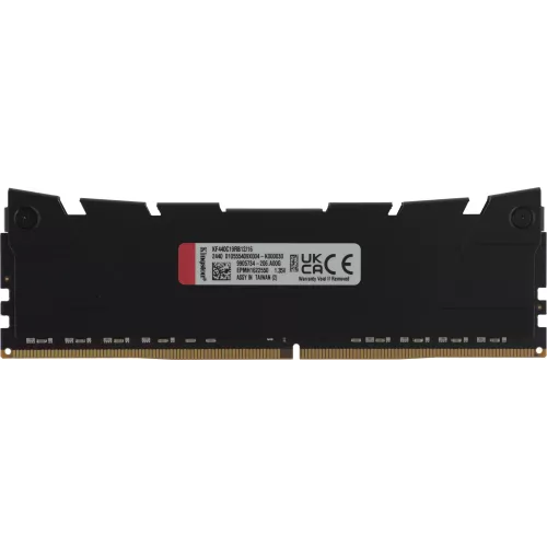 Память DDR4 16GB 4000MHz Kingston KF440C19RB12/16 Fury Renegade Black RTL Gaming PC4-32000 CL19 DIMM 288-pin 1.35В dual rank с радиатором Ret