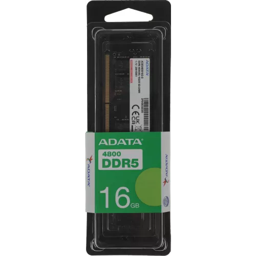 Память DDR5 16GB 4800MHz A-Data AD5S480016G-S RTL PC4-38400 CL40 SO-DIMM 262-pin 1.1В Intel single rank Ret