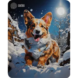 Коврик для мыши Cactus Corgi рисунок 300x250x3мм (CS-MP-D13M)