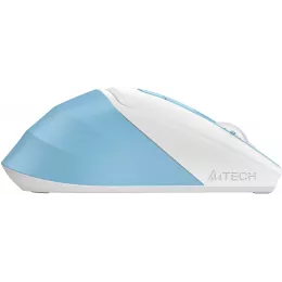 Мышь A4Tech Fstyler FG45CS Air2 голубой/белый оптическая 2000dpi silent беспров. USB для ноутбука 7but (FG45CS AIR2 USB (ICY BLUE))