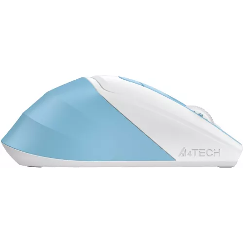 Мышь A4Tech Fstyler FG45CS Air2 голубой/белый оптическая 2000dpi silent беспров. USB для ноутбука 7but (FG45CS AIR2 USB (ICY BLUE))