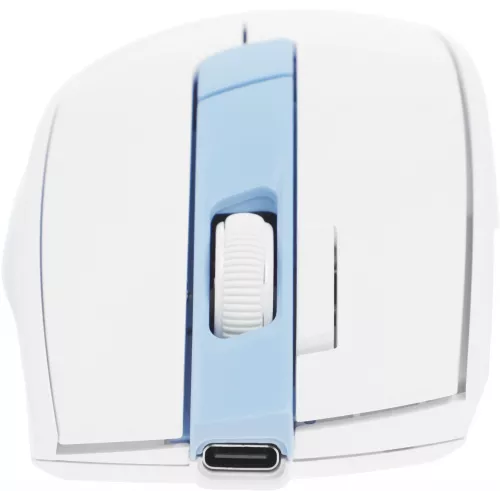Мышь A4Tech Fstyler FG45CS Air2 голубой/белый оптическая 2000dpi silent беспров. USB для ноутбука 7but (FG45CS AIR2 USB (ICY BLUE))