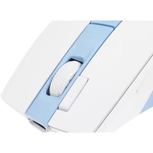 Мышь A4Tech Fstyler FG45CS Air2 голубой/белый оптическая 2000dpi silent беспров. USB для ноутбука 7but (FG45CS AIR2 USB (ICY BLUE))