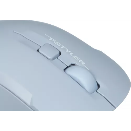 Клавиатура + мышь A4Tech Fstyler FG3200 Air2 клав:синий мышь:синий USB беспроводная slim Multimedia