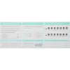 Клавиатура + мышь A4Tech Fstyler FG3200 Air2 клав:синий мышь:синий USB беспроводная slim Multimedia