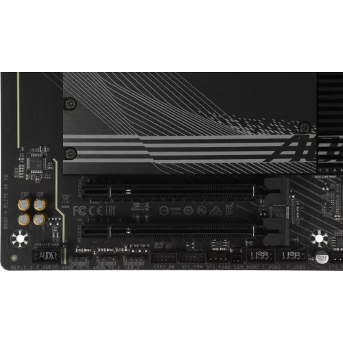 Материнская плата Gigabyte B650 AORUS ELITE AX V2 Socket AM5 AMD B650 4xDDR5 ATX AC`97 8ch(7.1) 2.5Gg RAID+HDMI+DP