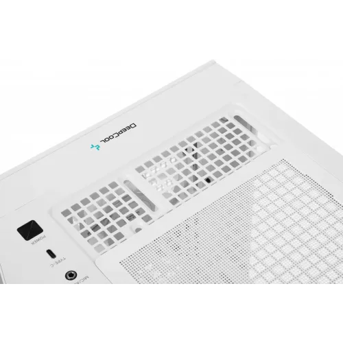 Корпус Deepcool CH560 белый без БП ATX 8x120mm 3x140mm 1xUSB3.0 audio bott PSU