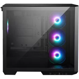 Корпус MSI MAG PANO M100R PZ черный без БП mATX 3x120mm 4x140mm 1xUSB3.1 audio CardReader AirDuct bott PSU