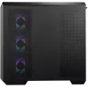 Корпус MSI MAG PANO M100R PZ черный без БП mATX 3x120mm 4x140mm 1xUSB3.1 audio CardReader AirDuct bott PSU