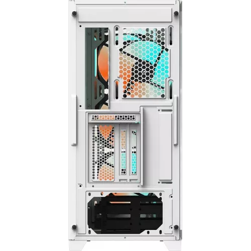 Корпус Gigabyte GB-C301GW белый без БП ATX 3x120mm 5x140mm 2xUSB3.0 audio bott PSU