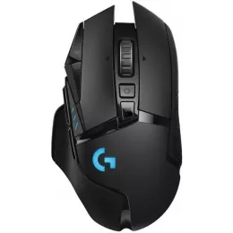 Мышь Logitech G502 Lightspeed черный оптическая 25600dpi беспров. USB 9but (910-005571)