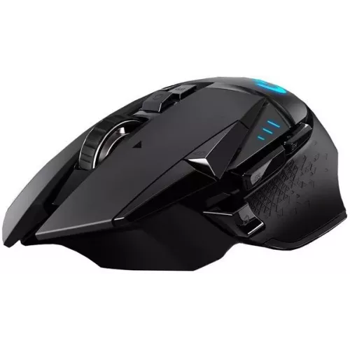 Мышь Logitech G502 Lightspeed черный оптическая 25600dpi беспров. USB 9but (910-005571)