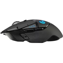 Мышь Logitech G502 Lightspeed черный оптическая 25600dpi беспров. USB 9but (910-005571)