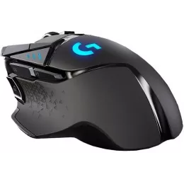 Мышь Logitech G502 Lightspeed черный оптическая 25600dpi беспров. USB 9but (910-005571)