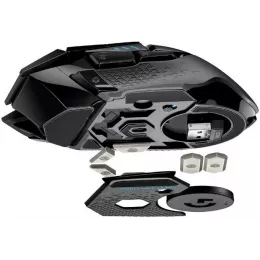 Мышь Logitech G502 Lightspeed черный оптическая 25600dpi беспров. USB 9but (910-005571)