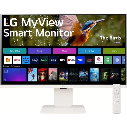 Монитор LG 31.5" MyView 32SR83U-W белый IPS LED 16:9 HDMI M/M матовая HAS 400cd 178гр/178гр 3840x2160 60Hz UHD USB 7.7кг