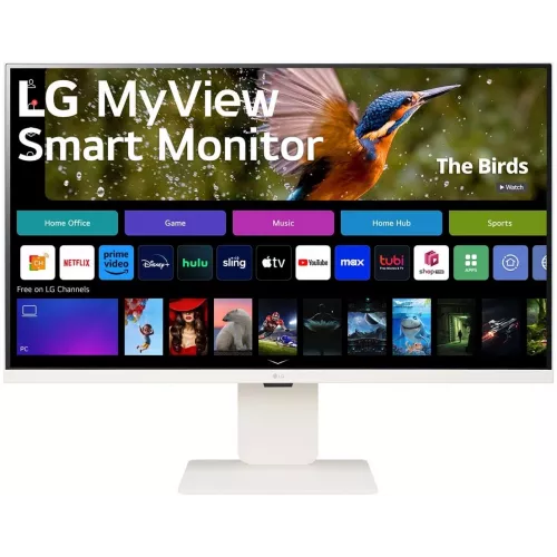Монитор LG 31.5" MyView 32SR83U-W белый IPS LED 16:9 HDMI M/M матовая HAS 400cd 178гр/178гр 3840x2160 60Hz UHD USB 7.7кг