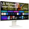 Монитор LG 31.5" MyView 32SR83U-W белый IPS LED 16:9 HDMI M/M матовая HAS 400cd 178гр/178гр 3840x2160 60Hz UHD USB 7.7кг