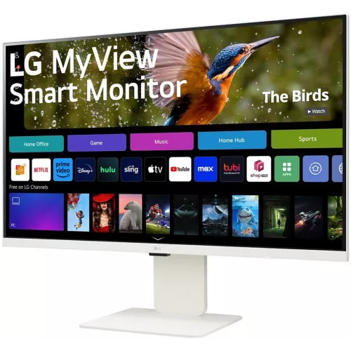 Монитор LG 31.5" MyView 32SR83U-W белый IPS LED 16:9 HDMI M/M матовая HAS 400cd 178гр/178гр 3840x2160 60Hz UHD USB 7.7кг