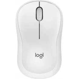 Мышь Logitech Silent M220 белый оптическая 1000dpi silent беспров. USB 2but (910-006508)