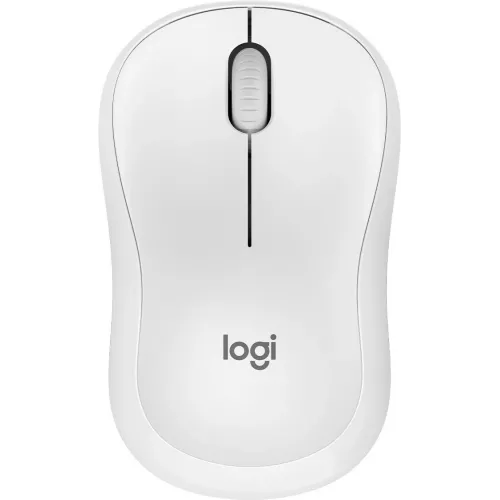 Мышь Logitech Silent M220 белый оптическая 1000dpi silent беспров. USB 2but (910-006508)